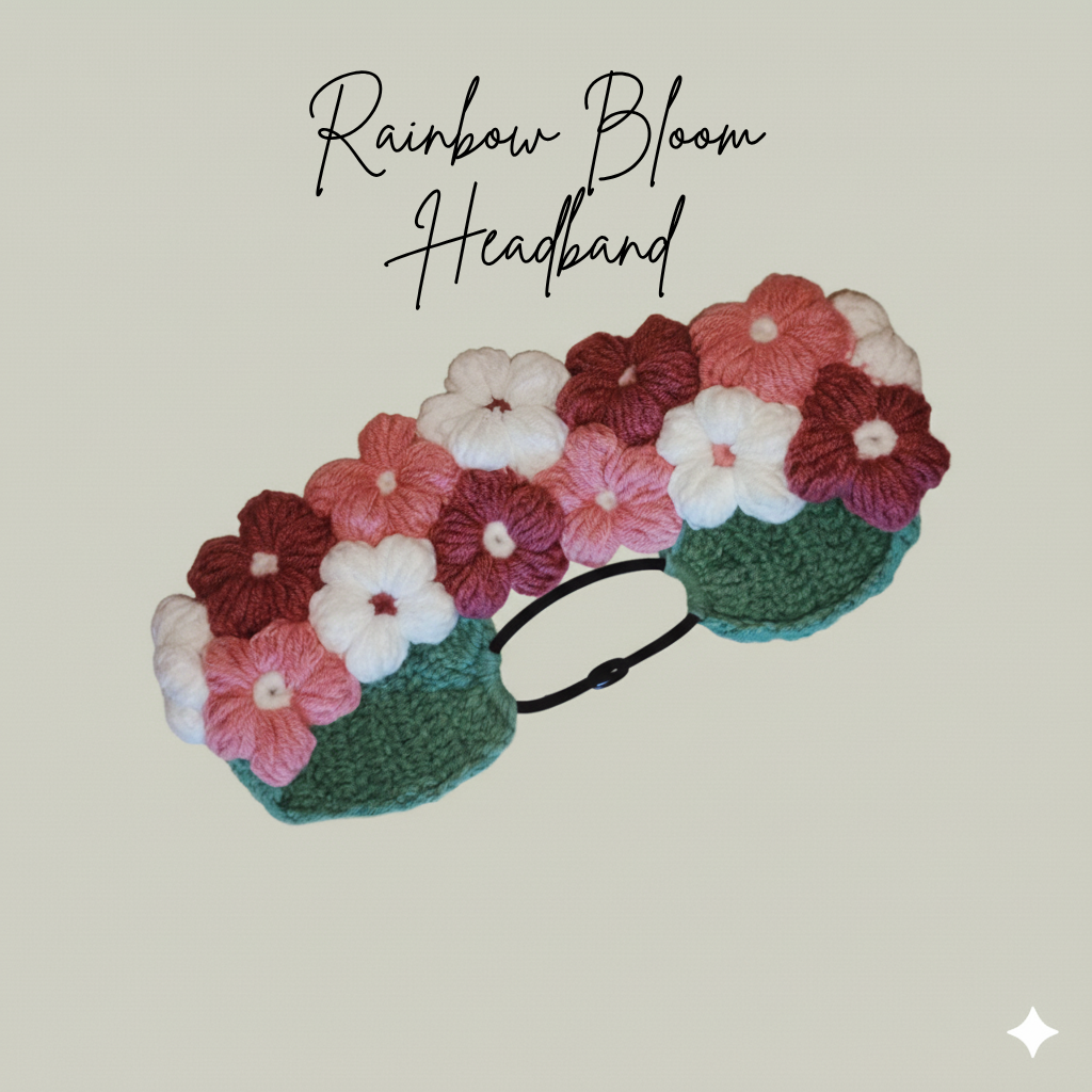 Rainbow Bloom Headband
